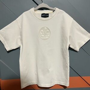 Emporio Armani Kids
logo-print cotton T-shirt